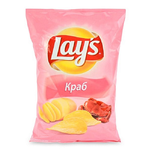 Чипсы Lays, краб